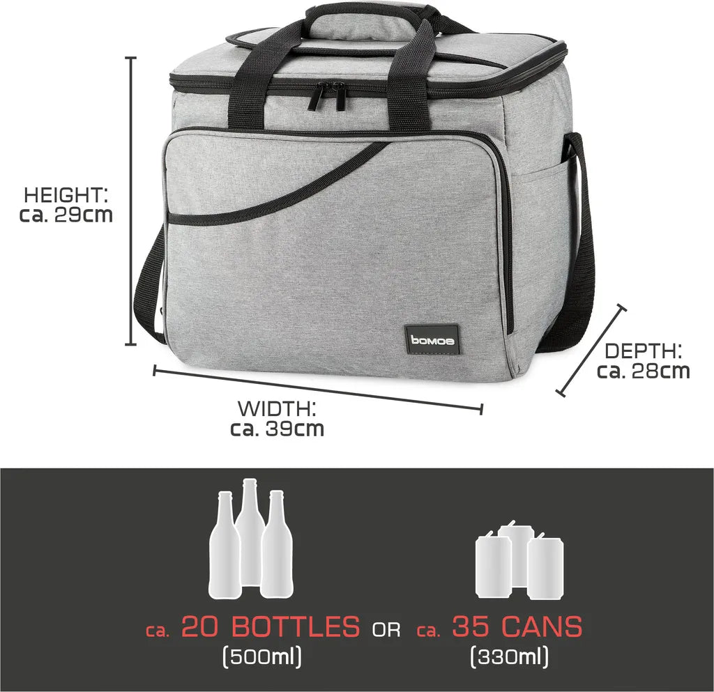 Bomoe Kühltasche Faltbar IceBreezer KT39 Outdoor Kühlbox 39x28x29cm 31 Liter