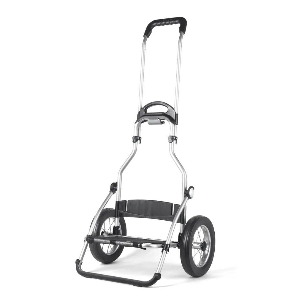  Andersen Shopper Royal Alu Klappbar Mit Metallspeichen-Rad Ø 25 Cm Und 45 Liter Tasche Wismar Silbergrau Mit Kühlfach