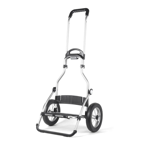  Andersen Shopper Royal Alu Klappbar Mit Metallspeichen-Rad Ø 25 Cm Und 45 Liter Tasche Wismar Silbergrau Mit Kühlfach