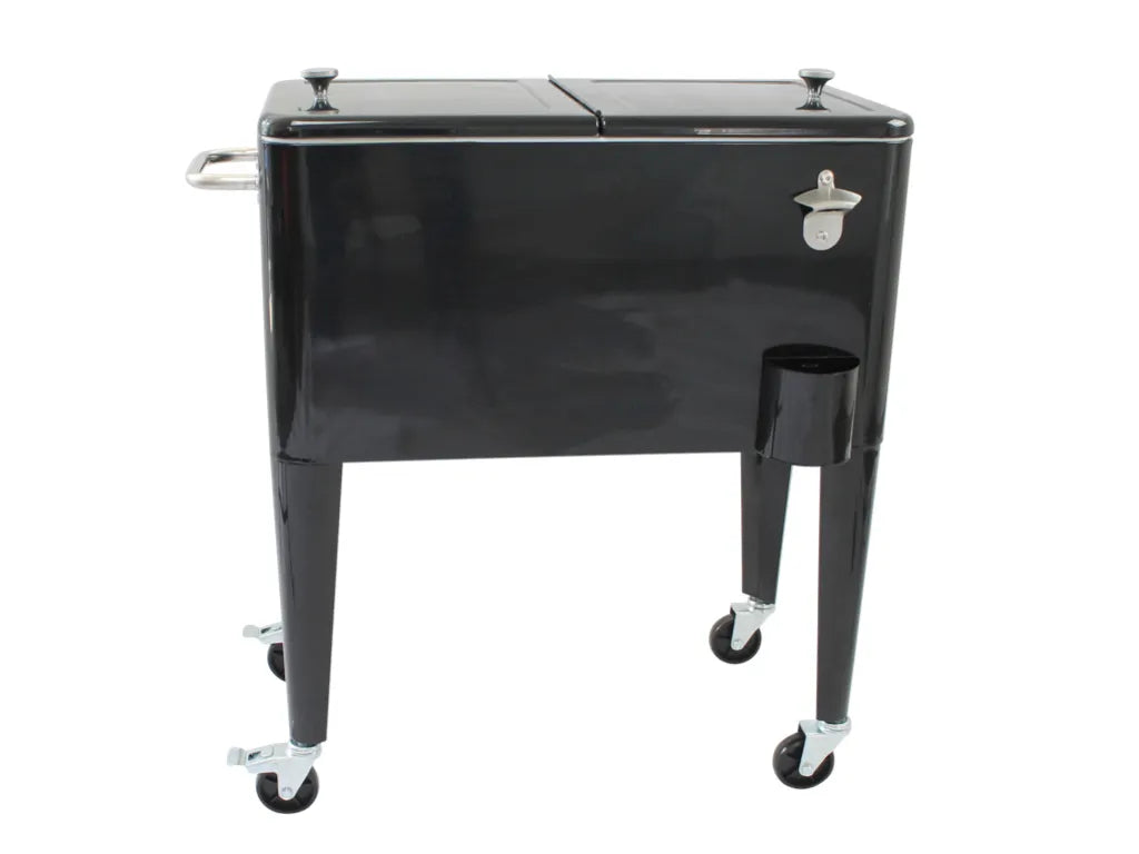  Kailua Cooler - Amerikanische Kühlbox, Kühlwagen, Party Getränkekühler, Schwarz
