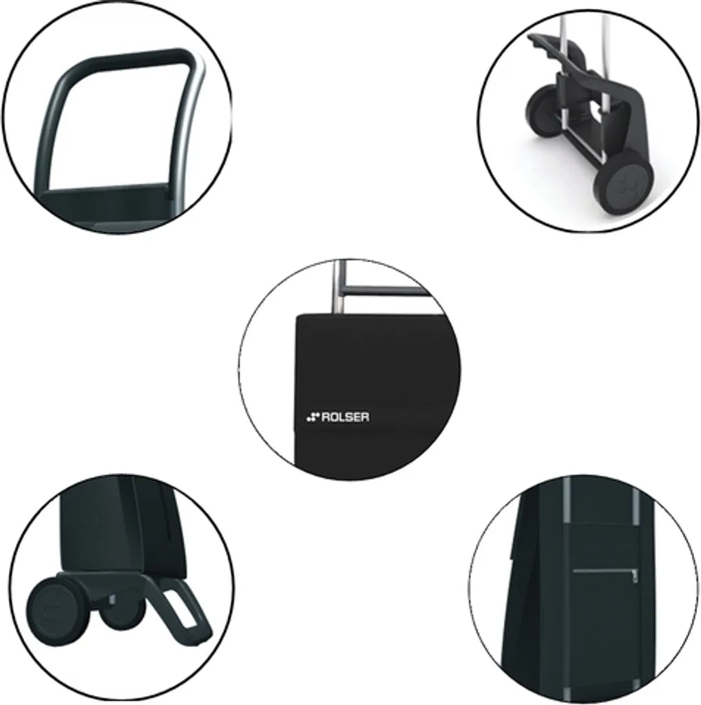  Einkaufsroller JOY Tasche JET / LN (schwarz)