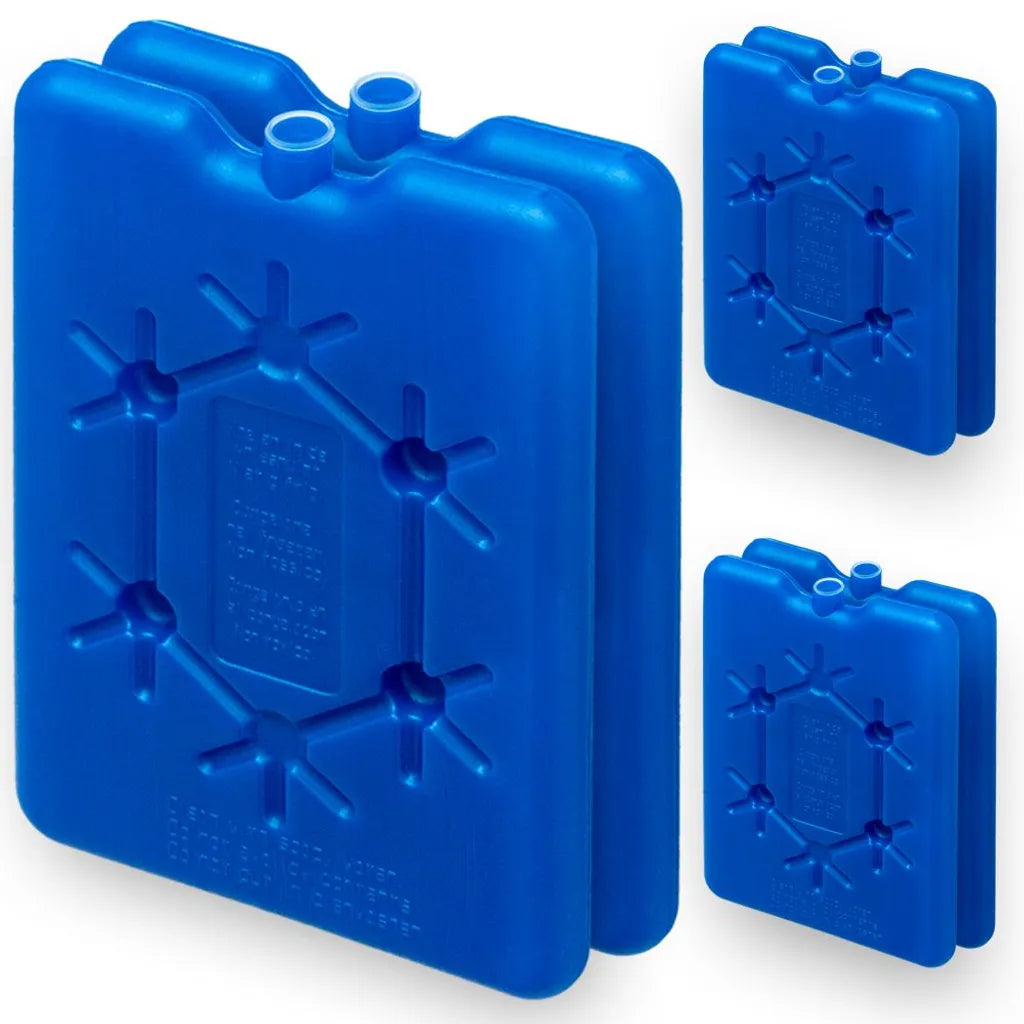  Deuba Kühlakku Set 12 Stunden Flach Je 200ml Für Kühltasche Kühlbox Outdoor Kühlelement Kühlpack Cool Pack Kühlakkus, Anzahl:6er Set