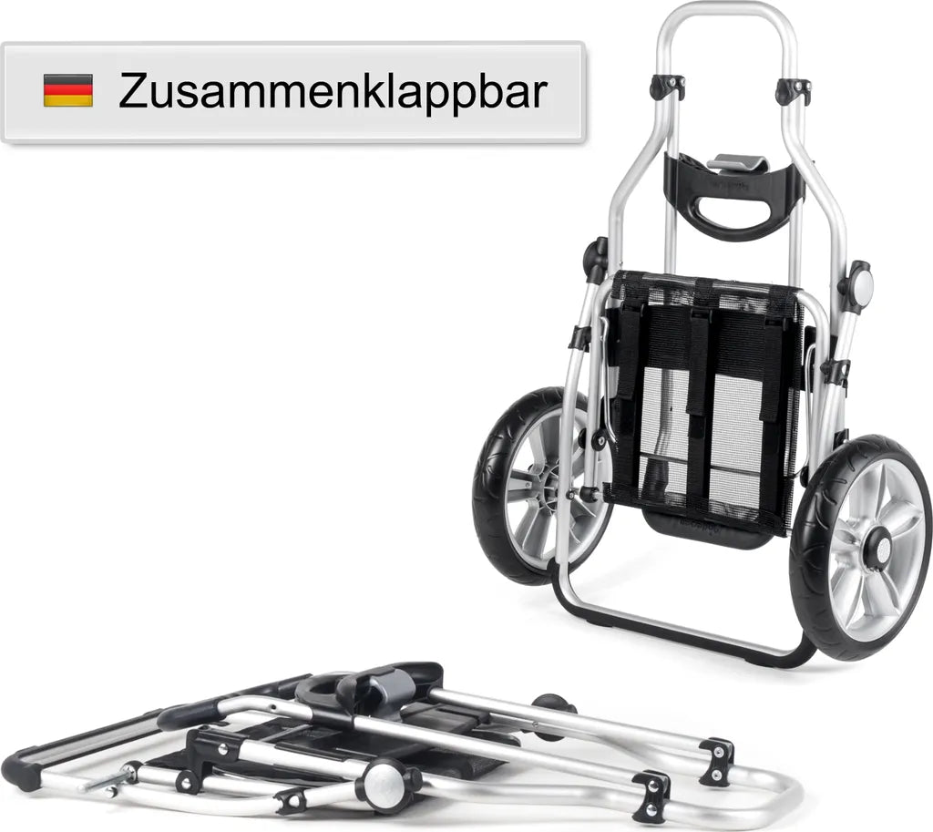  Andersen Shopper Royal Alu Klappbar Mit Kugellagerrad Ø 25 Cm Und 49 Liter Tasche Ortlieb Petrol, Wasserdicht