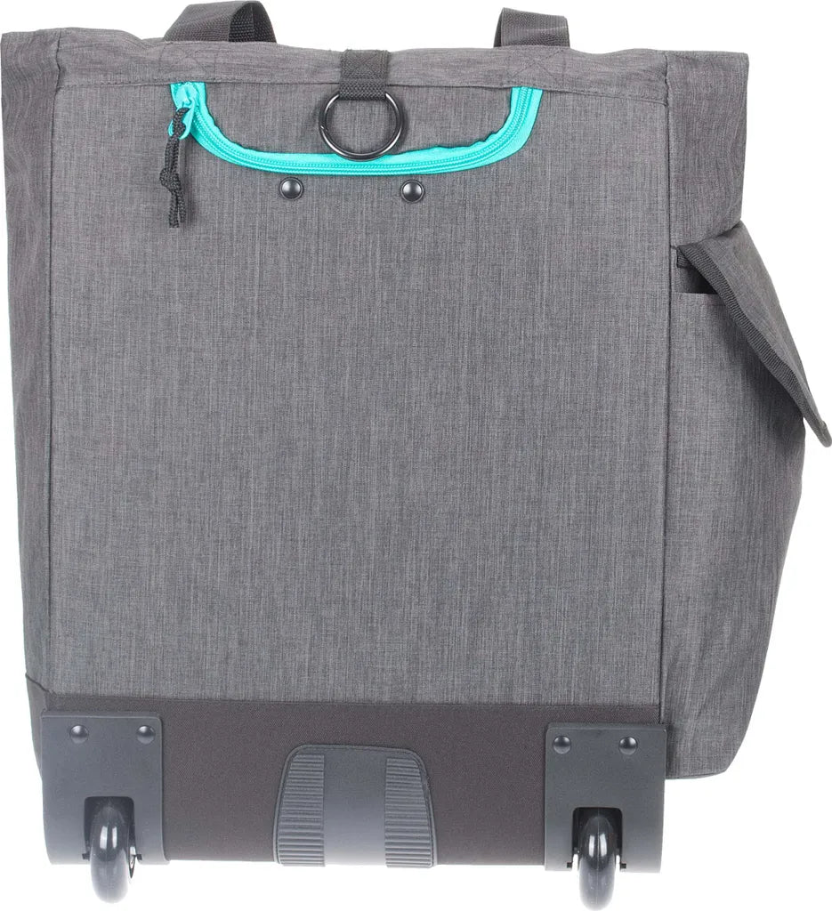  Trolley Einkaufstrolley Einkaufsroller Alessandro Pro Shopper Mit Stabilem Stand Einkaufstrolly Einkaufstasche Saunatrolley Trolly 38L 12894 Two Tone Grey Grau