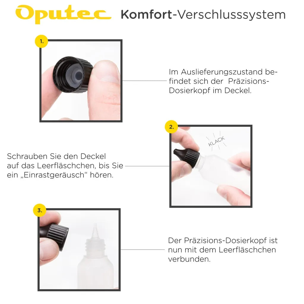 10 X 250ml Oputec Dosierflaschen