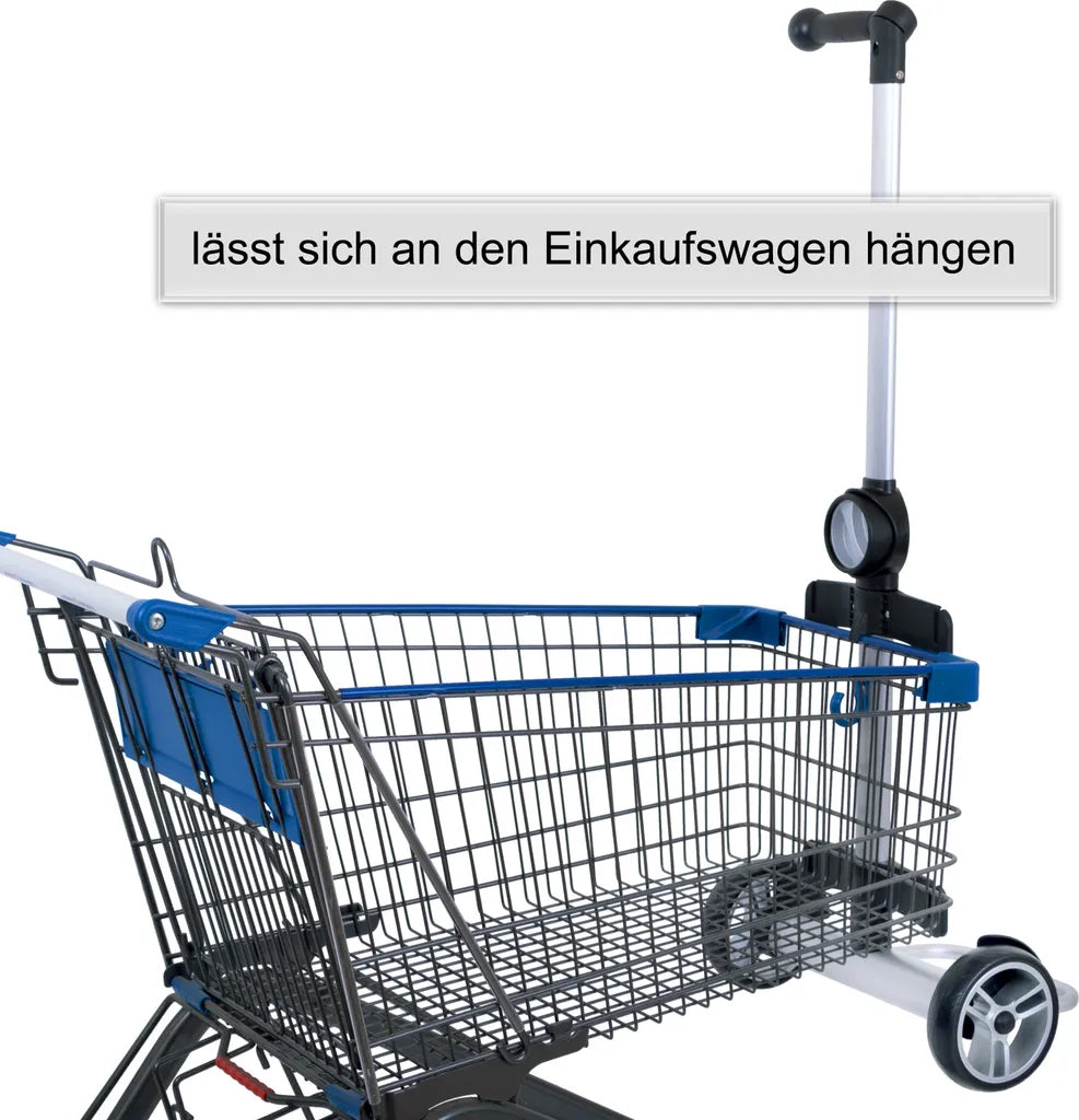  Andersen Shopper Unus Alu Höhenverstellbar Mit Kugellagerrad Ø 17 Cm Und 46 Liter Tasche Filip Rot Mit Kühlfach