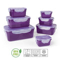  Maxxworld Frischhaltedosen Klick-it 14tl Plastik Brotdose Lunchbox Aufbewahrung Mikrowelle