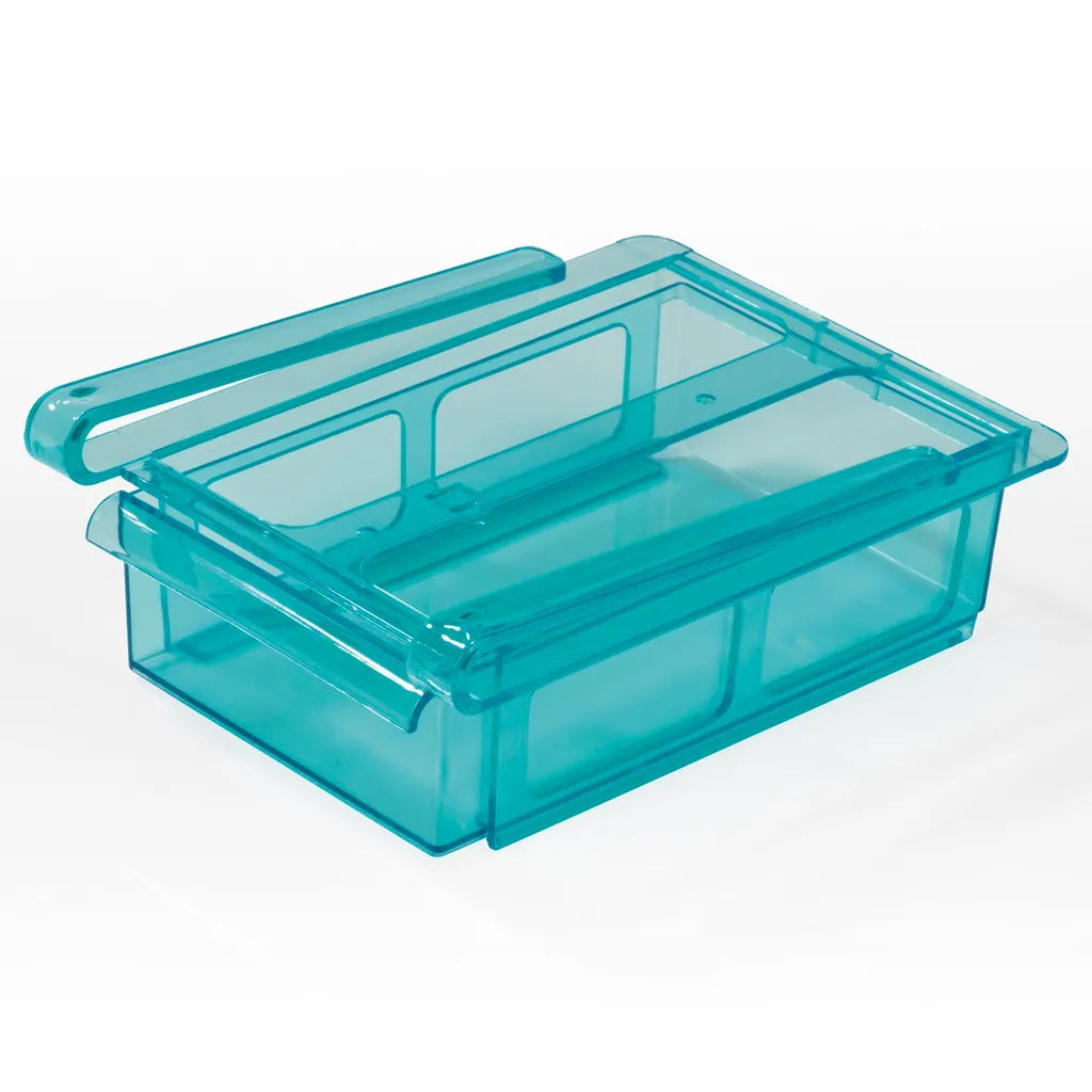  GOURMETmaxx Klemm-Schublade Für Kühlschrank, 3er-Set Schublade Klemm Kühlschrank GOURMETmaxx Zusatzfach Gemüsefach 3er-Set Ordnung