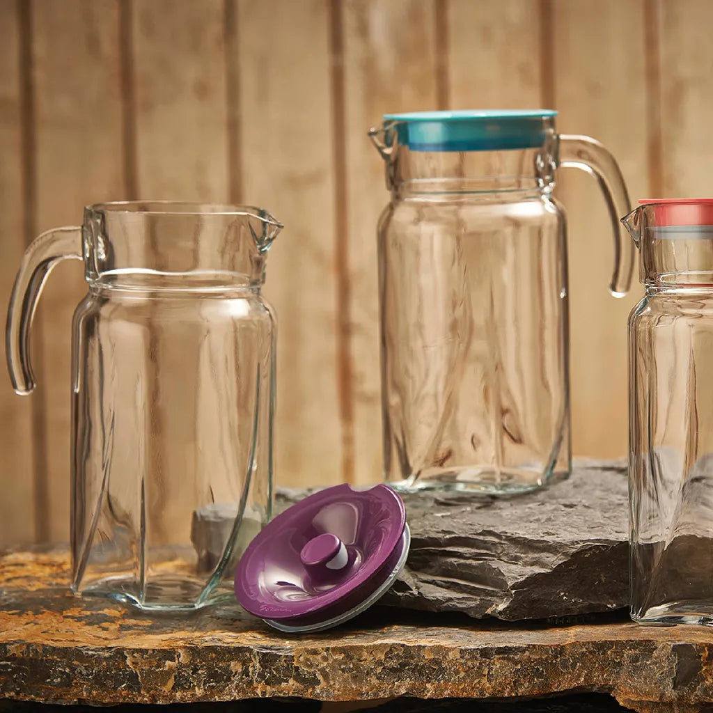  Pasabahce 43544 Glas Carafe Geschirrspüler Safe 1.7 Liter Dajar Krug Wasserspender, Klar