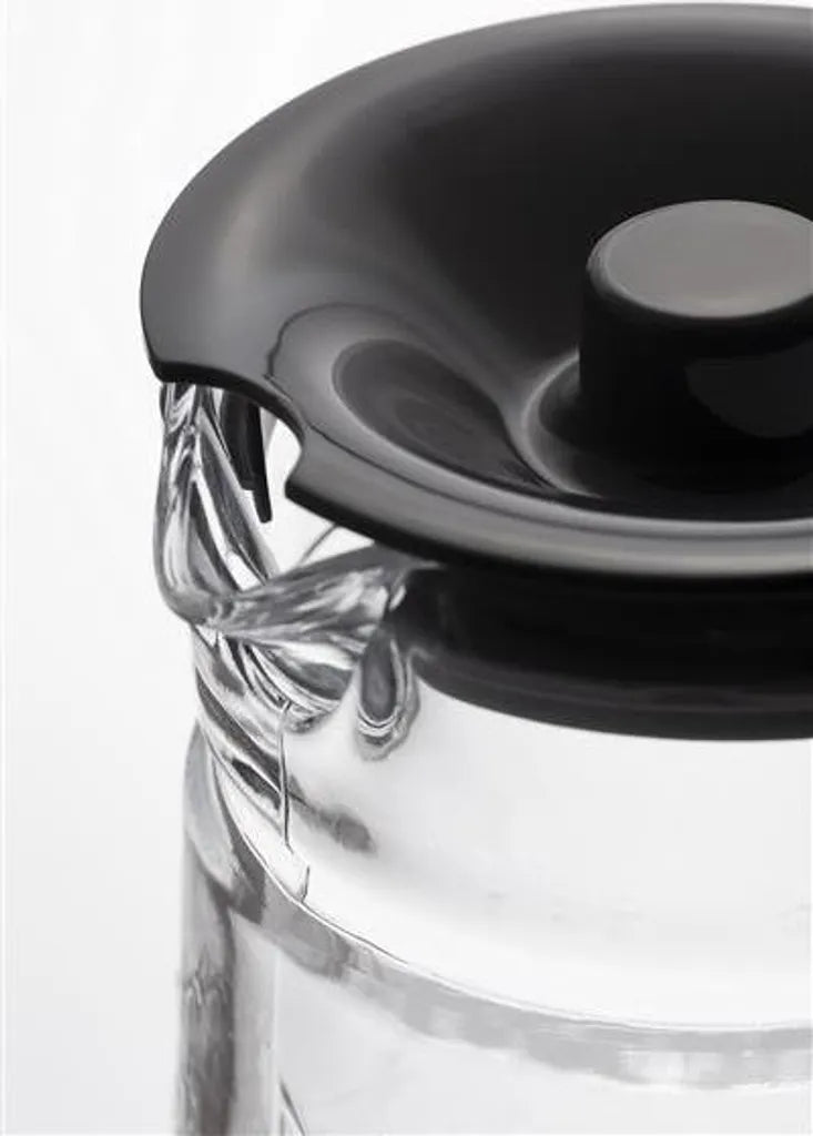 Pasabahce Glaskaraffe Krug Mit Deckel Saftkrug Wasserkrug 2L Kanne Wasser Saft City Pop