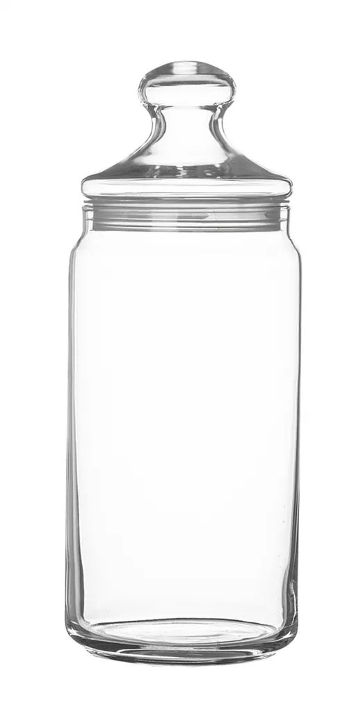  Luminarc ARC 12252 Pot Club Dose Mit Deckel, Vorratsglas, Bonbondose, 1.5 Liter, Glas, Transparent, 1 Stück