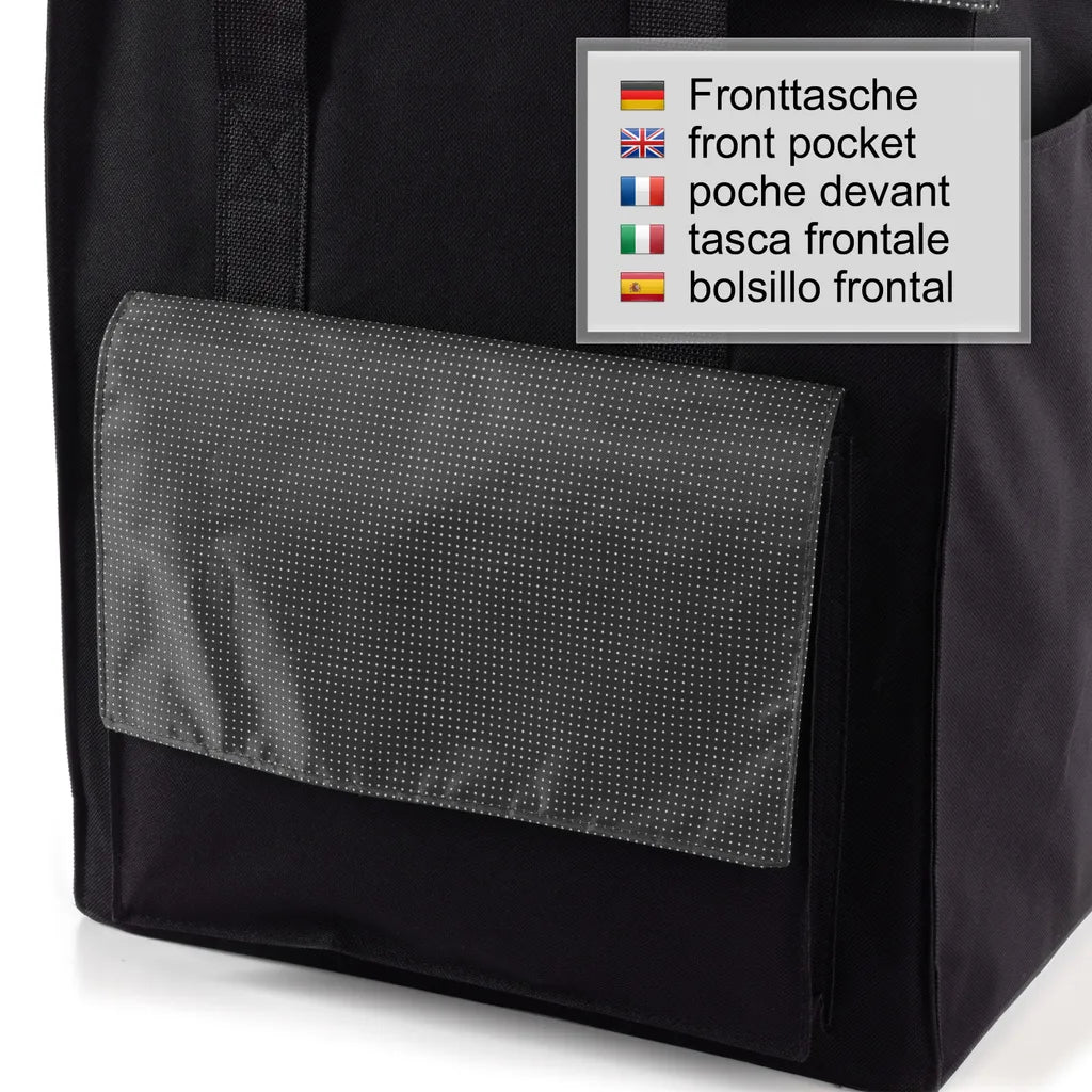  Andersen Royal Shopper Alu Klappbar Mit Kugellagerrad Ø 25 Cm Und 43 Liter Tasche Vektor Grau Mit Kühlfach