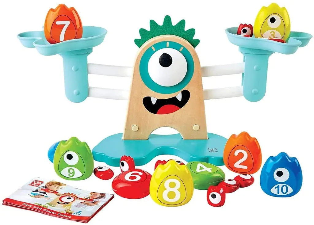  HAPE Baby Monster-Waage Aufbewahrungsdosen Geschirr Plahap1222
