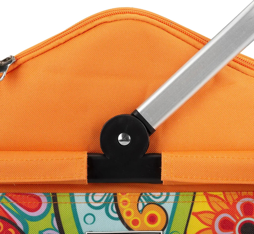  Anndora Kühlkorb 25 Liter Orange Paisley - Paisley