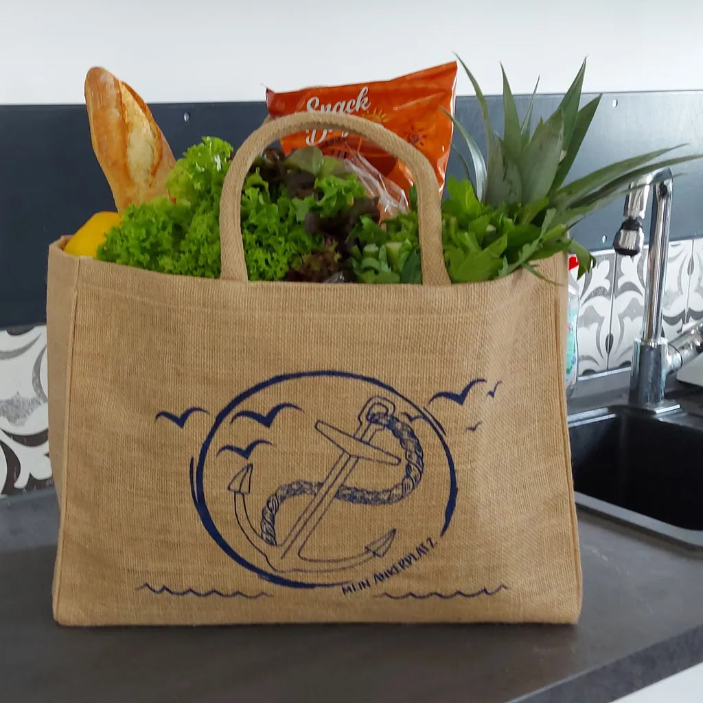  Domelo Damen Groß Einkaufskorb, 100% Jute Vegan Tasche, Shopper Korbtasche, Shopping Bag, Diese Handtasche Ist Nachhaltige Produkte, Kann Als Einkaufstasche, Badetasche, Strandtasche, Sporttasche Oder Geschenke Für Frauen