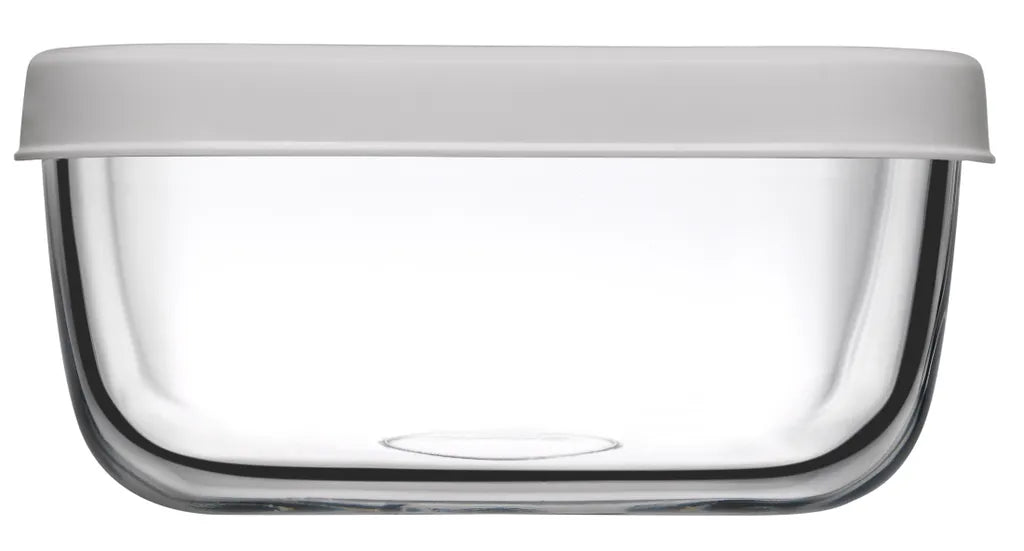  Pasabahce 53733 Snow Box, Glasschale Mit Deckel 420 Cc, Vorratsbehälter Vorratsbox 2 Stück