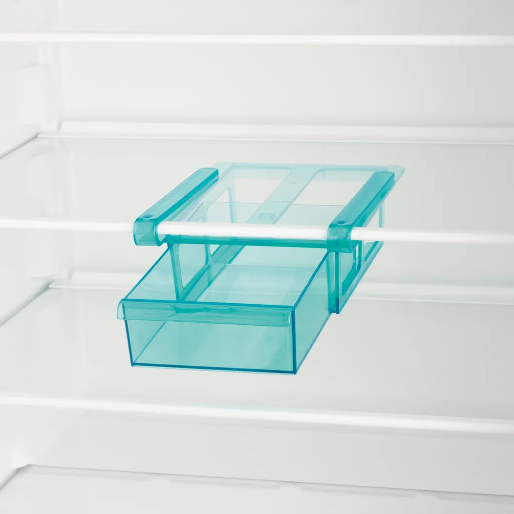  GOURMETmaxx Klemm-Schublade Für Kühlschrank, 3er-Set Schublade Klemm Kühlschrank GOURMETmaxx Zusatzfach Gemüsefach 3er-Set Ordnung