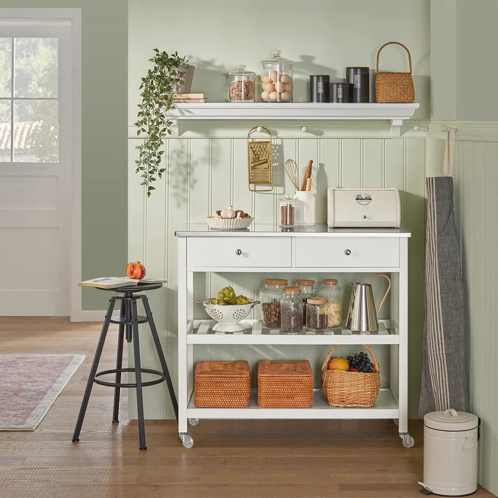  SoBuy® Küchenwagen Flurschrank Sideboard Beistelltisch Konsolentisch FKW47-W