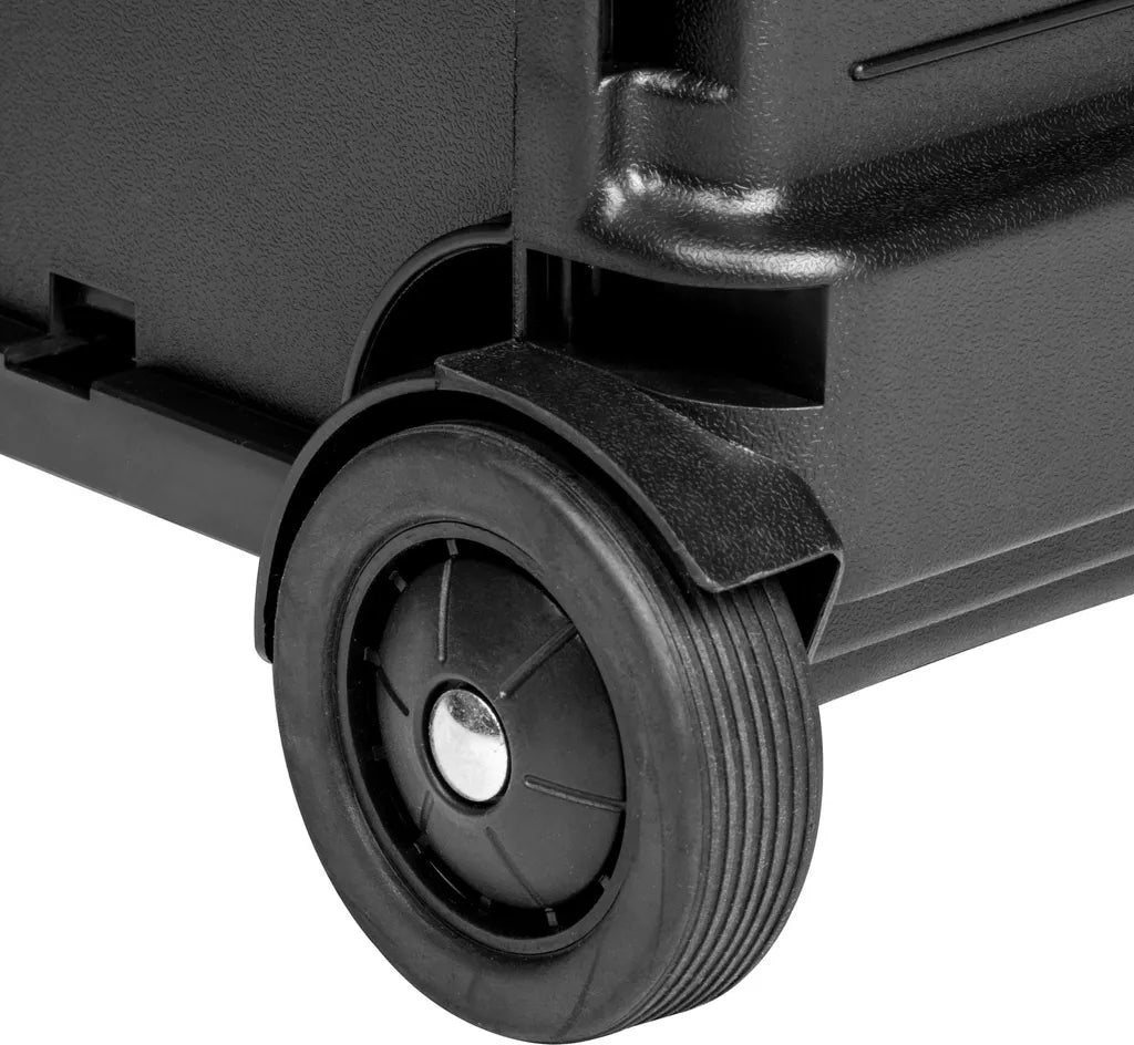  Tectake Einkaufstrolley Klappbar - Schwarz