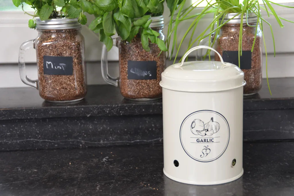  Esschert Design Vorratsdose Knoblauch; C2068