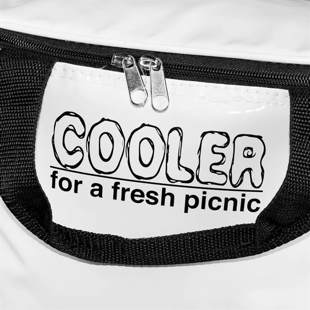  Kühltasche Weiß Tasche Kühlbox Thermo Picknicktasche Cooler Campingtasche