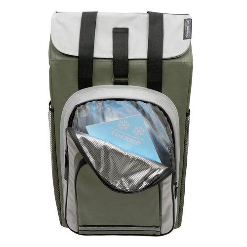  Andersen Shopper Royal Alu Klappbar Mit Luftreifen Ø 29 Cm Und 49 Liter Tasche Hydro 2.0 Khaki Mit Kühlfach