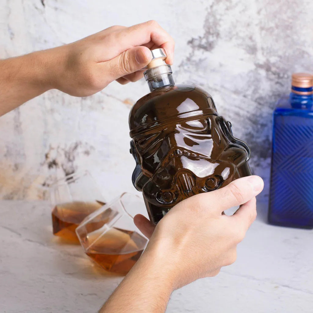  ThumbsUp! Karaffe Stormtrooper Glas 750ml Korken Schwarz