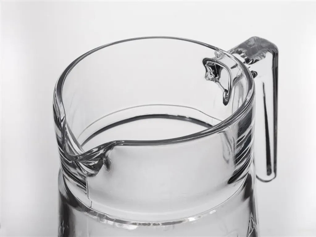 Pasabahce Glaskaraffe Krug Mit Deckel Saftkrug Wasserkrug 2L Kanne Wasser Saft City Pop