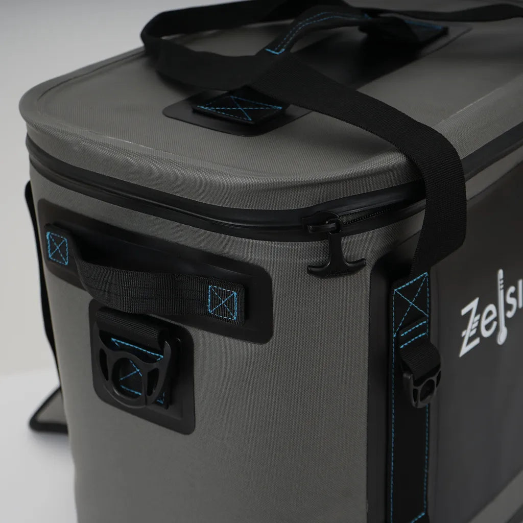  Zelsius Soft Kühltasche Grau 20 Liter | Leicht Und Wasserdicht