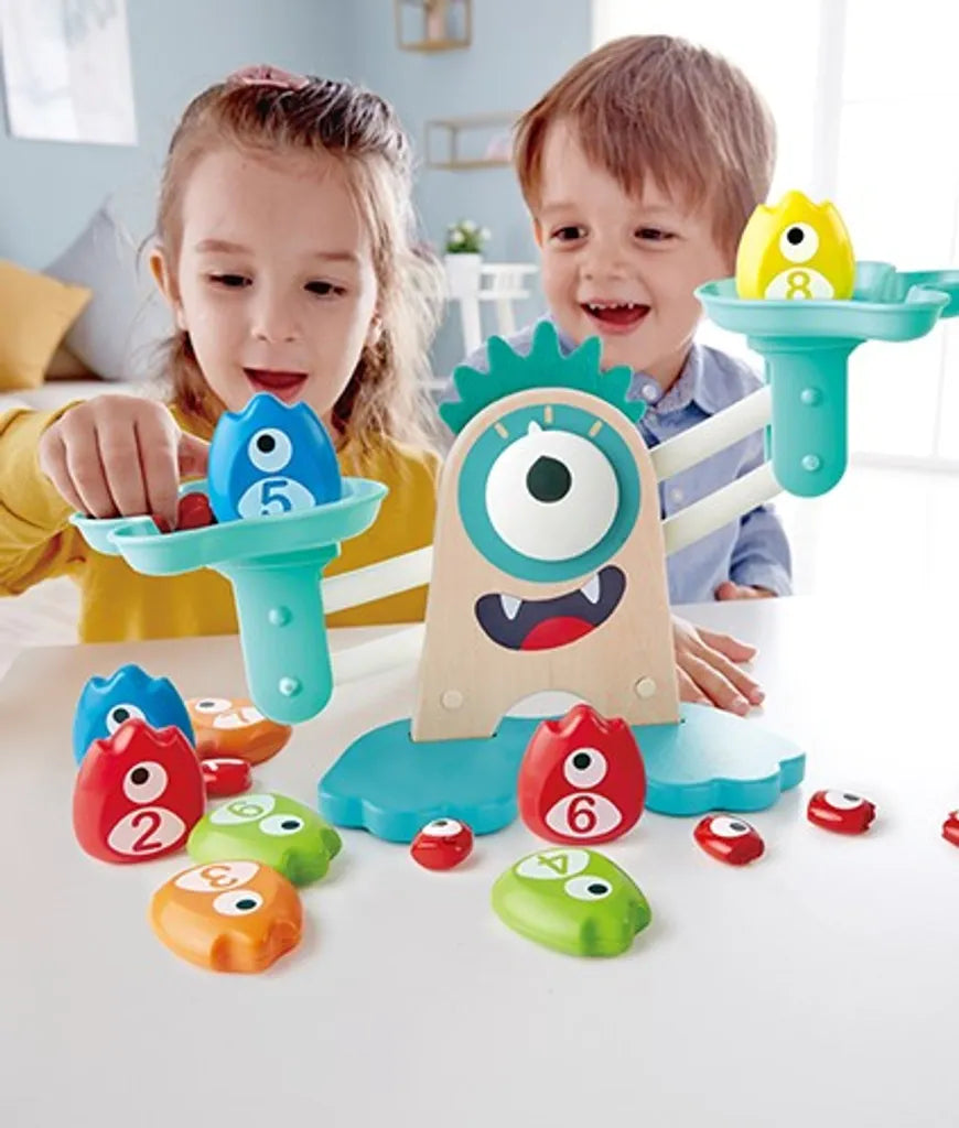  HAPE Baby Monster-Waage Aufbewahrungsdosen Geschirr Plahap1222