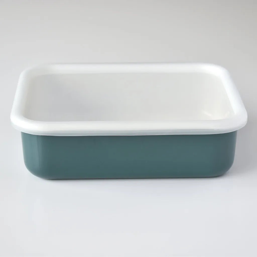  HoneyWare Frischhaltedose Color Line L 1,35l Flach Petrol Emaille