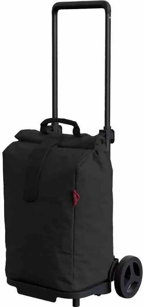  Gimi Einkaufstrolley Sprinter Aus Stahl/Kunststoff/Polyester In Farbe Schwarz, 50 L, Tragkraft 30 Kg