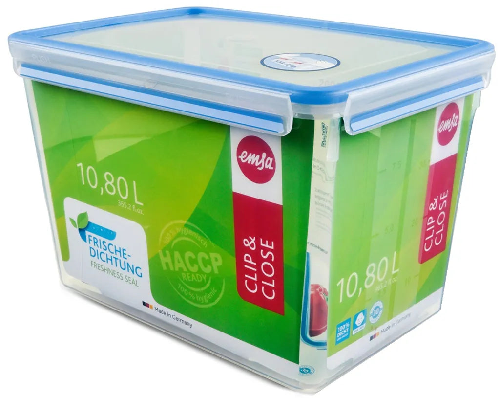  Emsa Frischhaltedose CLIP & CLOSE Maxiformat 10,8 Liter (1 Stück)