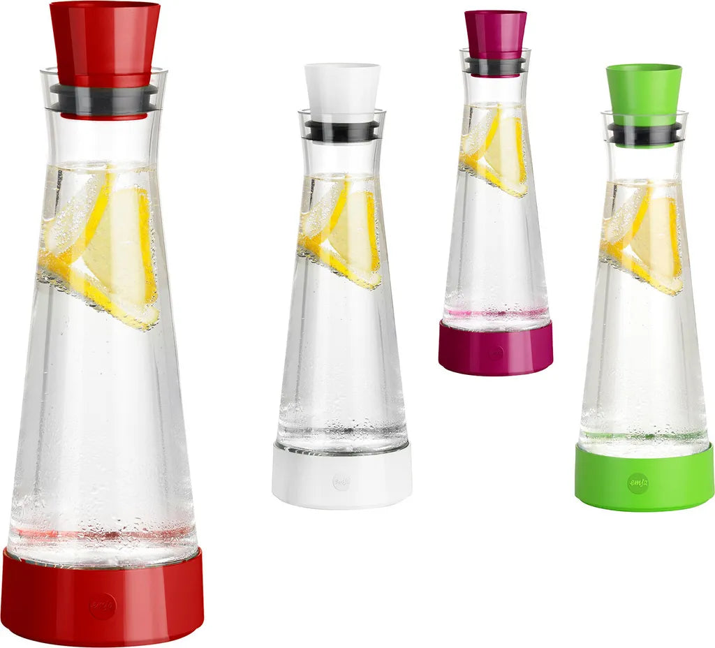  Emsa Kühlkaraffe FLOW Slim Friends 1,0 Liter Hellgrün