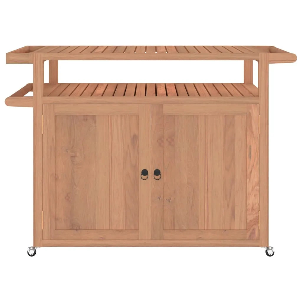  VidaXL Barwagen 120x50x90 Cm Massivholz Teak