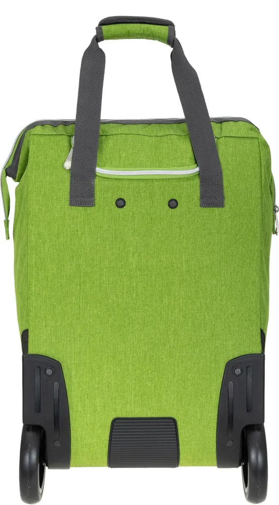  Punta Big Wheel Einkaufsroller Shopper Einkaufswagen Shopping Trolley Einkaufstrolley Trolly Große Räder 10303-0700 Two Tone Grün + Thermo Tasche