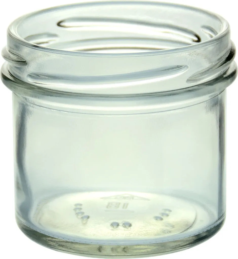  100er Set Sturzglas 125 Ml To 66 Weißer Deckel Incl. Diamant-Zucker Gelierzauber Rezeptheft