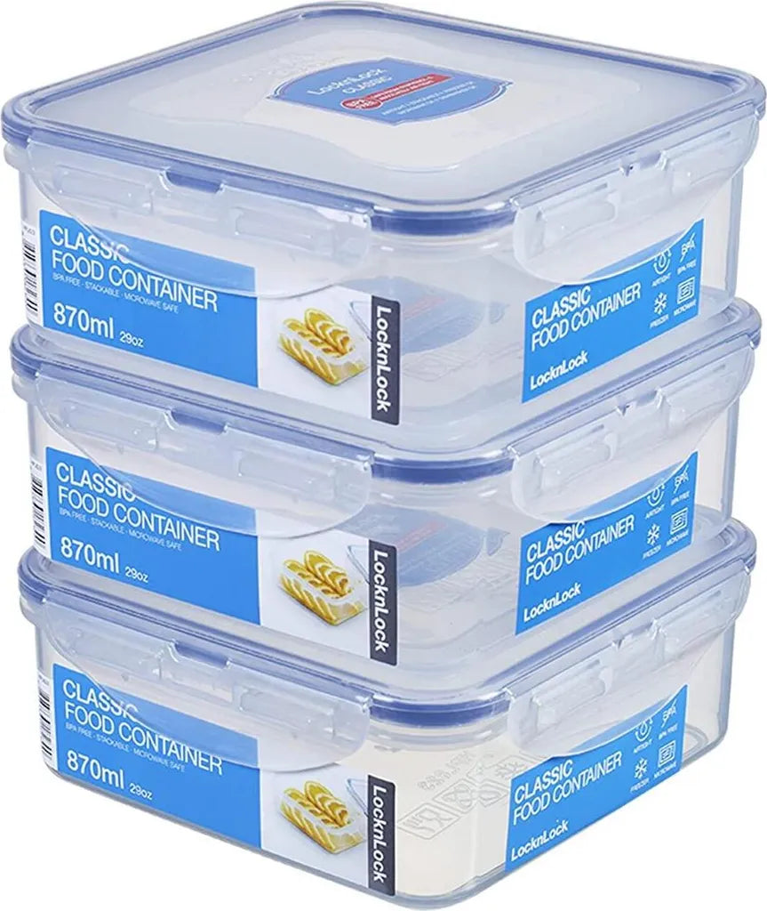 Lock & Lock LocknLock Classic Vorteilspack 3tlg. 2,61L 3 X HPL823 (870ml) HPL823O3