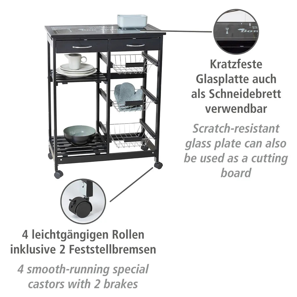 Wenko Küchenwagen Bon Appetit