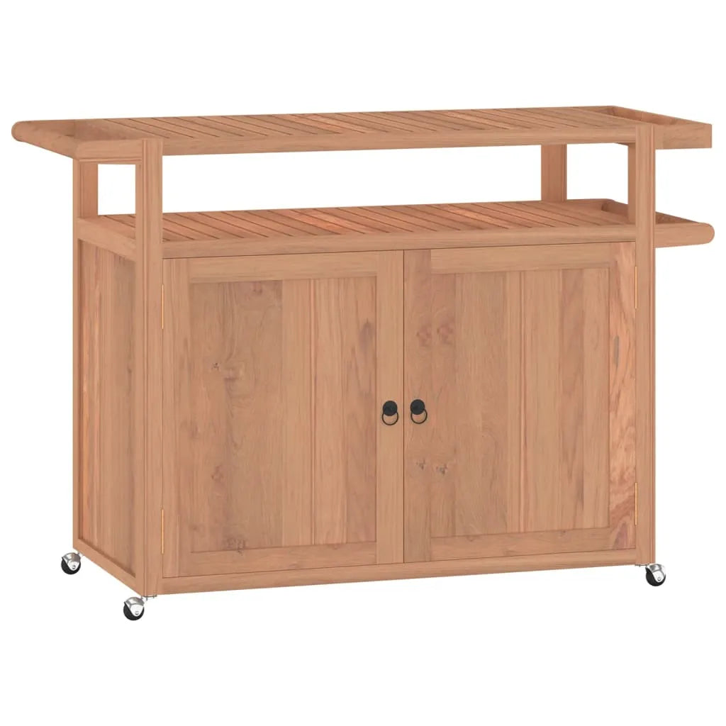  VidaXL Barwagen 120x50x90 Cm Massivholz Teak