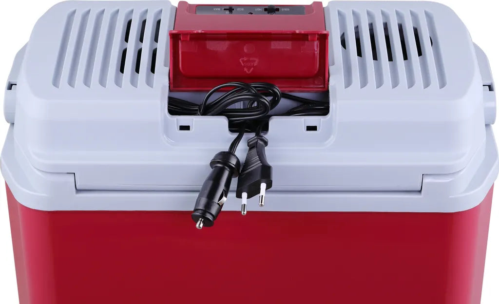  AREBOS 20 Liter Kühlbox Elektrisch, Klein, Zum Kühlen Und Warmhalten, Mit ECO Modus, 12/230 V Für Auto Und Steckdose, Kühltasche, Isoliertasche