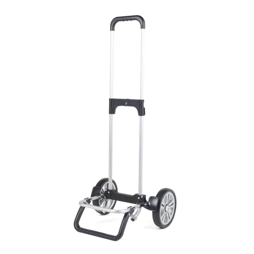  Andersen Shopper Alu Star Höhenverstellbar Mit Rad Ø 20cm Und 47 Liter Tasche Mara Schwarz