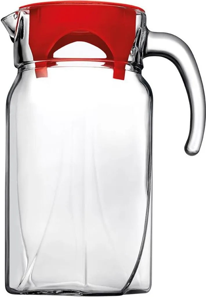  Pasabahce 43544 Glas Carafe Geschirrspüler Safe 1.7 Liter Dajar Krug Wasserspender, Klar
