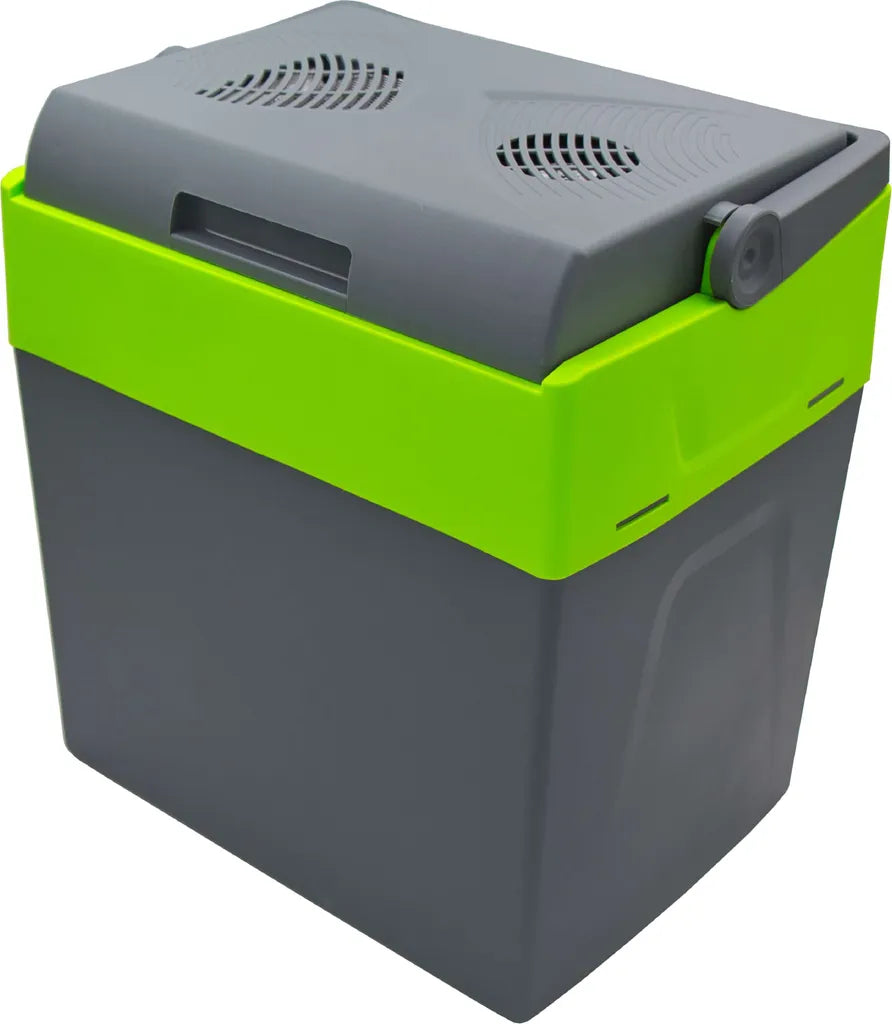  Steinborg Kühlbox 30 Liter | Warmhaltebox | Praktischer Tragegriff | Eco-Modus | 12 V/ 230 V Stromversorgung
