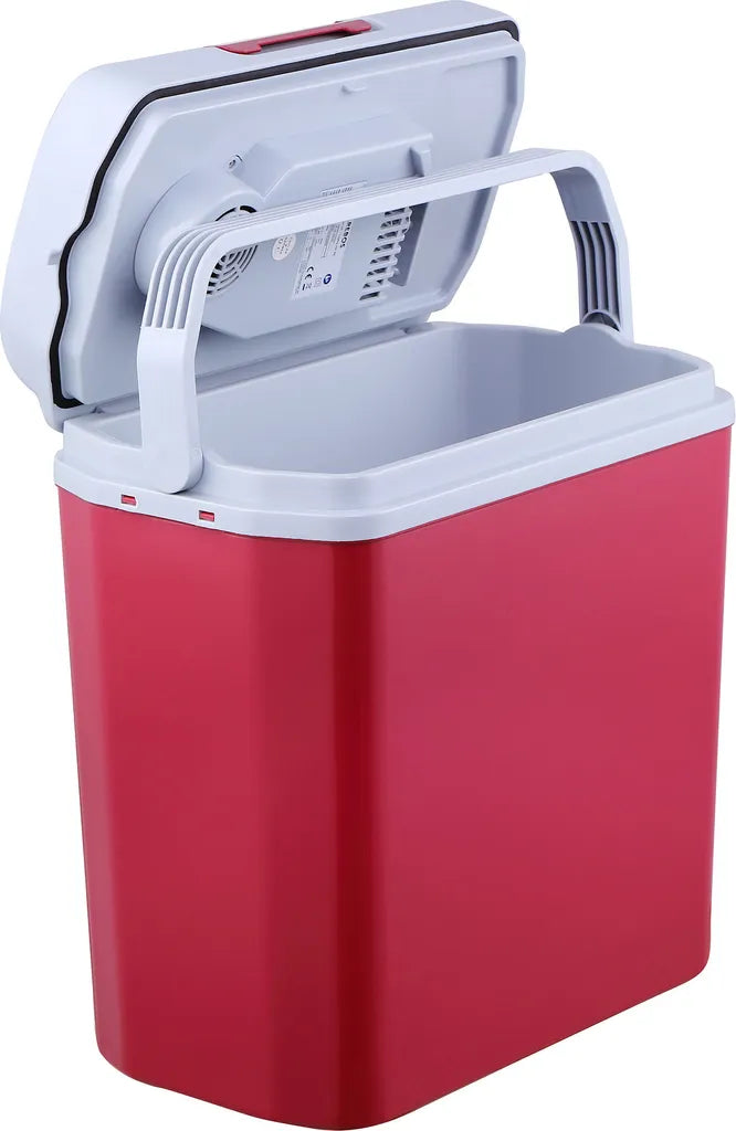  AREBOS 20 Liter Kühlbox Elektrisch, Klein, Zum Kühlen Und Warmhalten, Mit ECO Modus, 12/230 V Für Auto Und Steckdose, Kühltasche, Isoliertasche