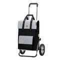  Andersen Einkaufstrolley Royal Klappbar Mit Metallspeichenrad Ø 25 Cm Und 54 Liter Einkaufstasche Milla Schwarz