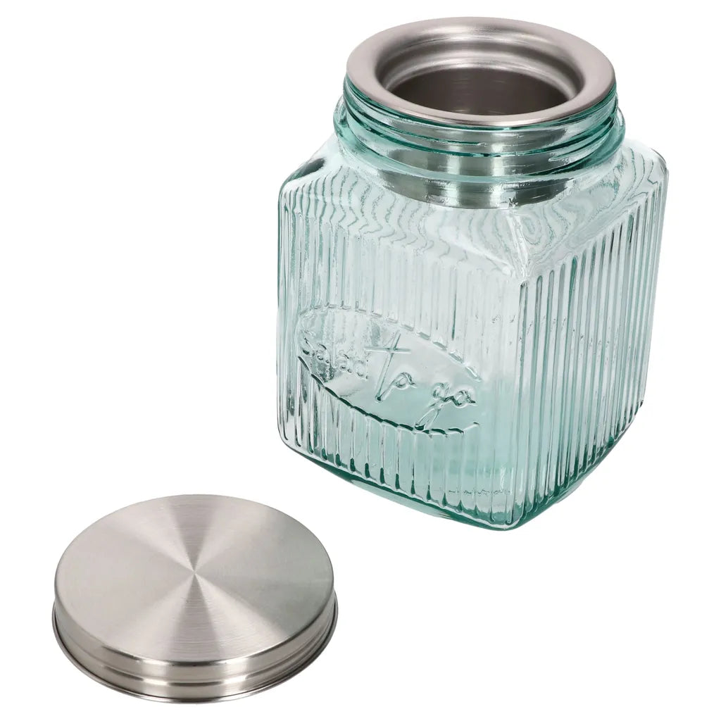  3tlg Set Salat To Go Vorratsglas 1L Lunch-Box Für Salat Nachhaltig Aufbewahrung