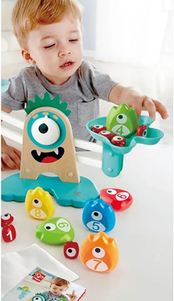  HAPE Baby Monster-Waage Aufbewahrungsdosen Geschirr Plahap1222