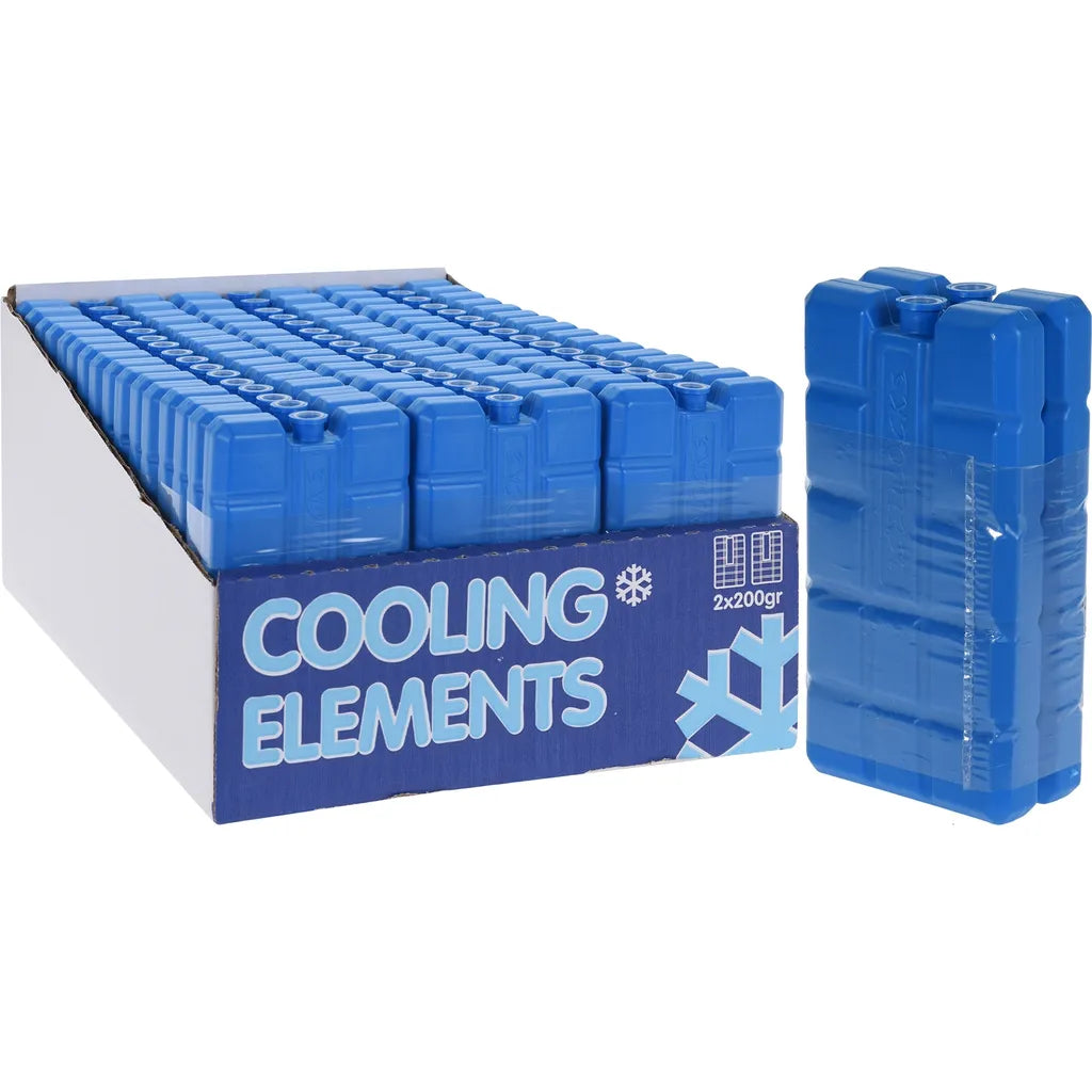  Deuba Kühlakku Set 12 Stunden Flach Je 200ml Für Kühltasche Kühlbox Outdoor Kühlelement Kühlpack Cool Pack Kühlakkus, Anzahl:2er Set