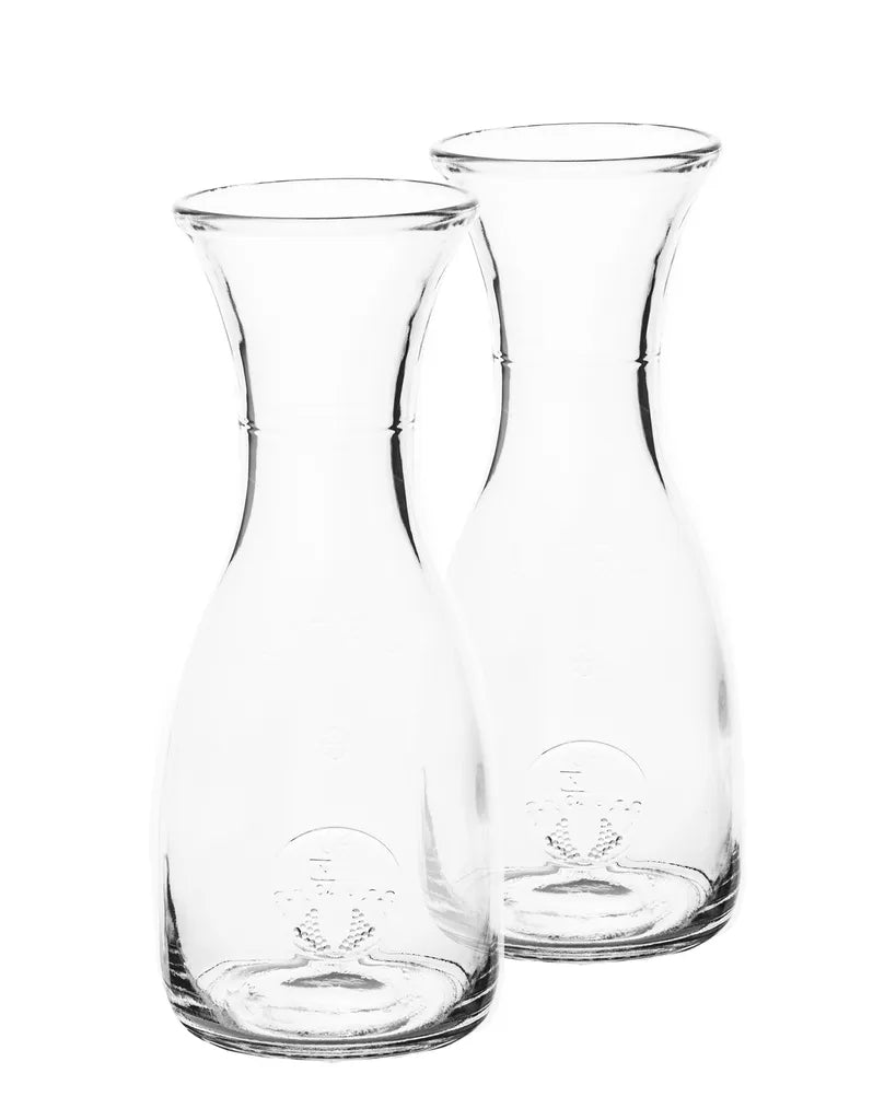  2er Set Bormioli Weinkaraffe Misura 1 L